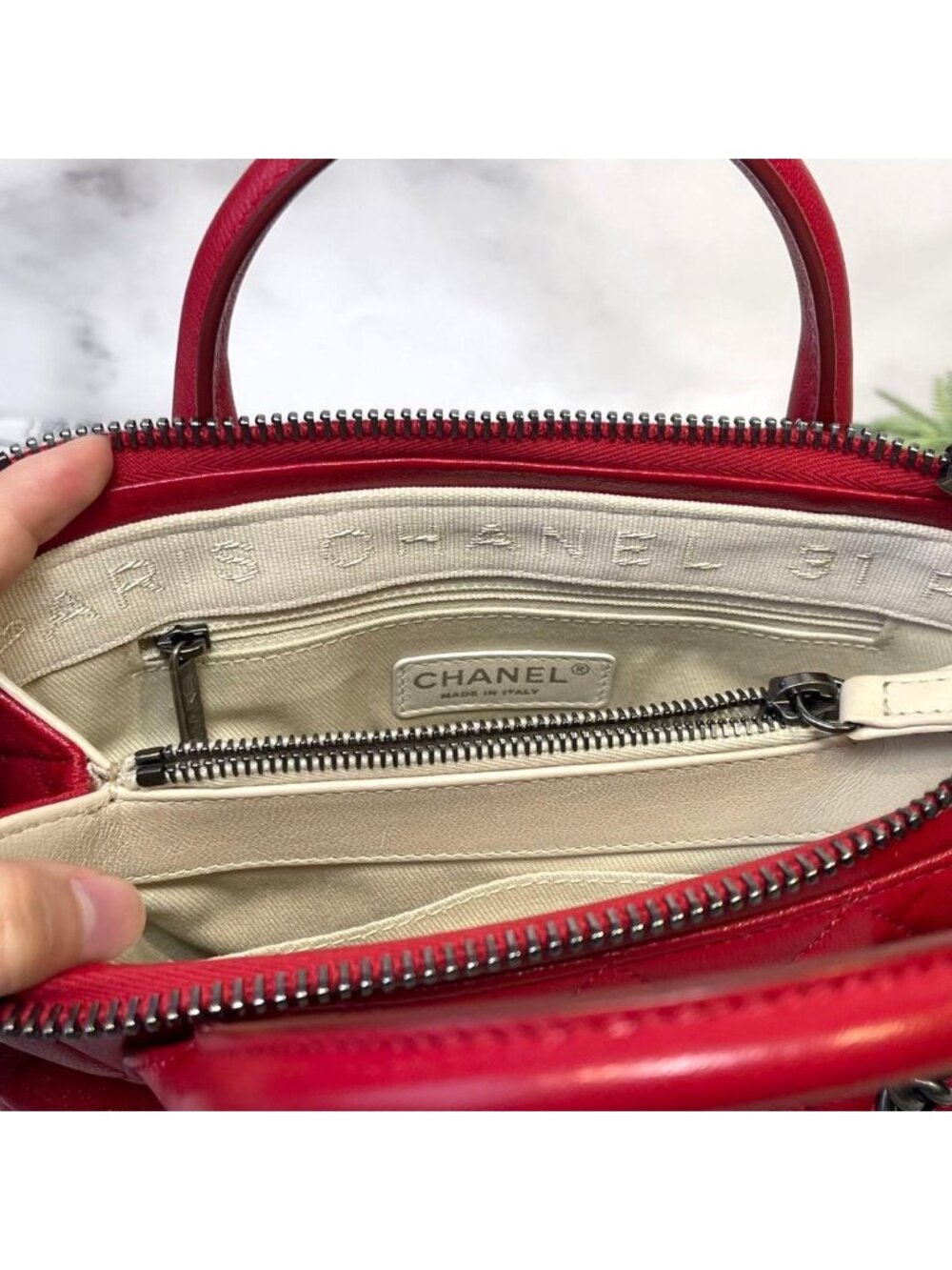Chanel Quilted 2-Way Chain Shoulder Bag - Picture 9 of 15
